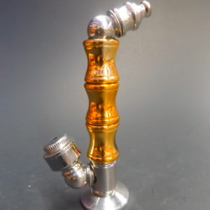 Knuckled Self Standing Metal Hand Pipe 1